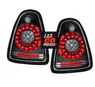 Paire de feux LED cristal/fumé pour Bmw MINI 2006-2010 - GO1206999